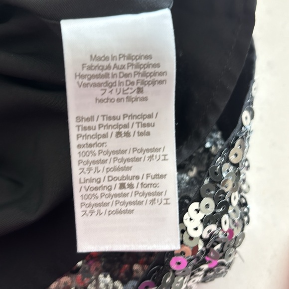 EUC Crewcuts Silver Sequin Skirt size L - Picture 3 of 3